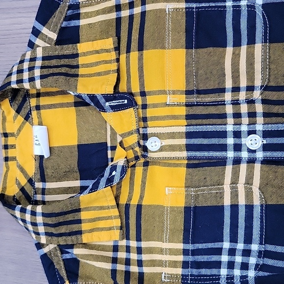Toddler boy button down flannel - Picture 2 of 2